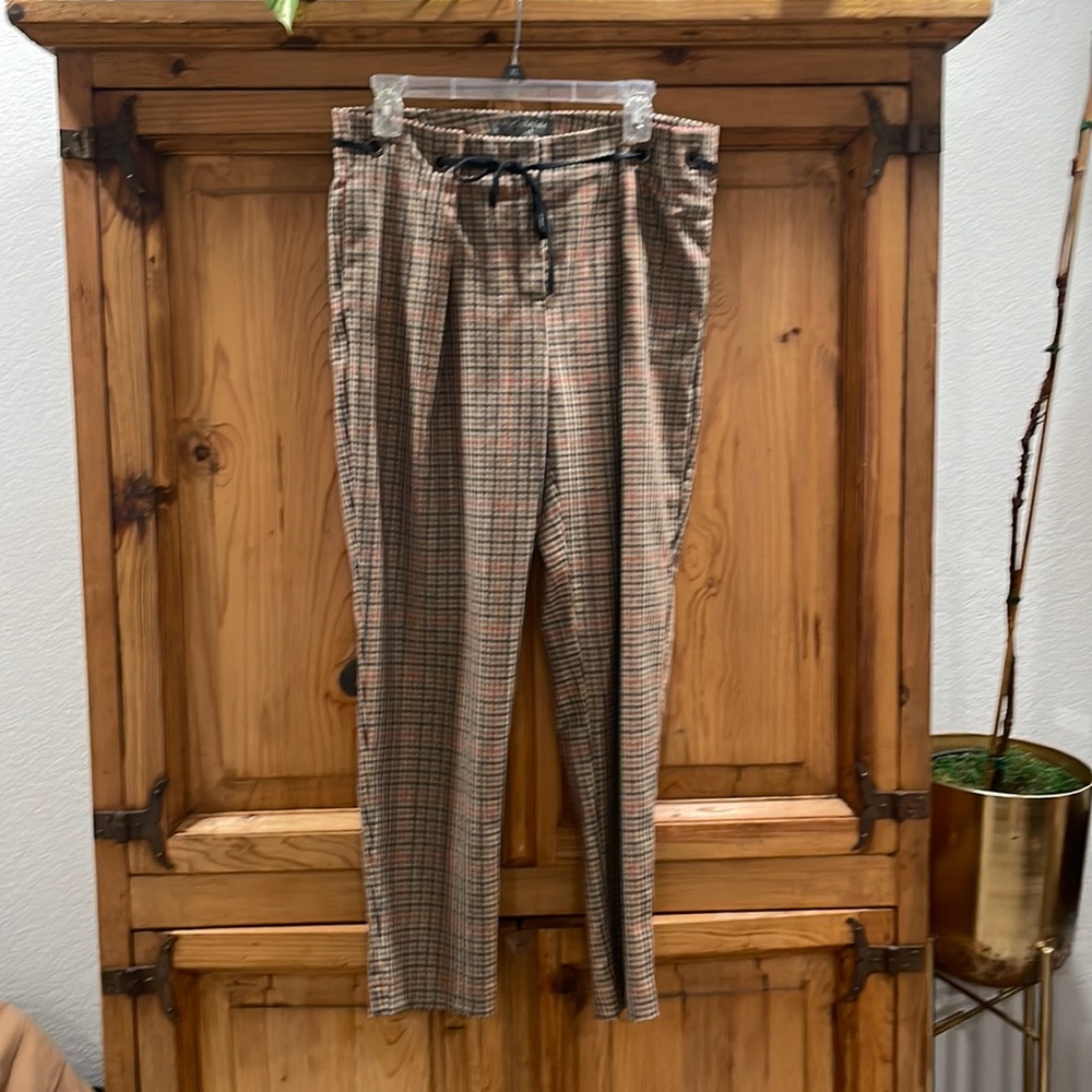 Cotelac plaid pants Sz 2